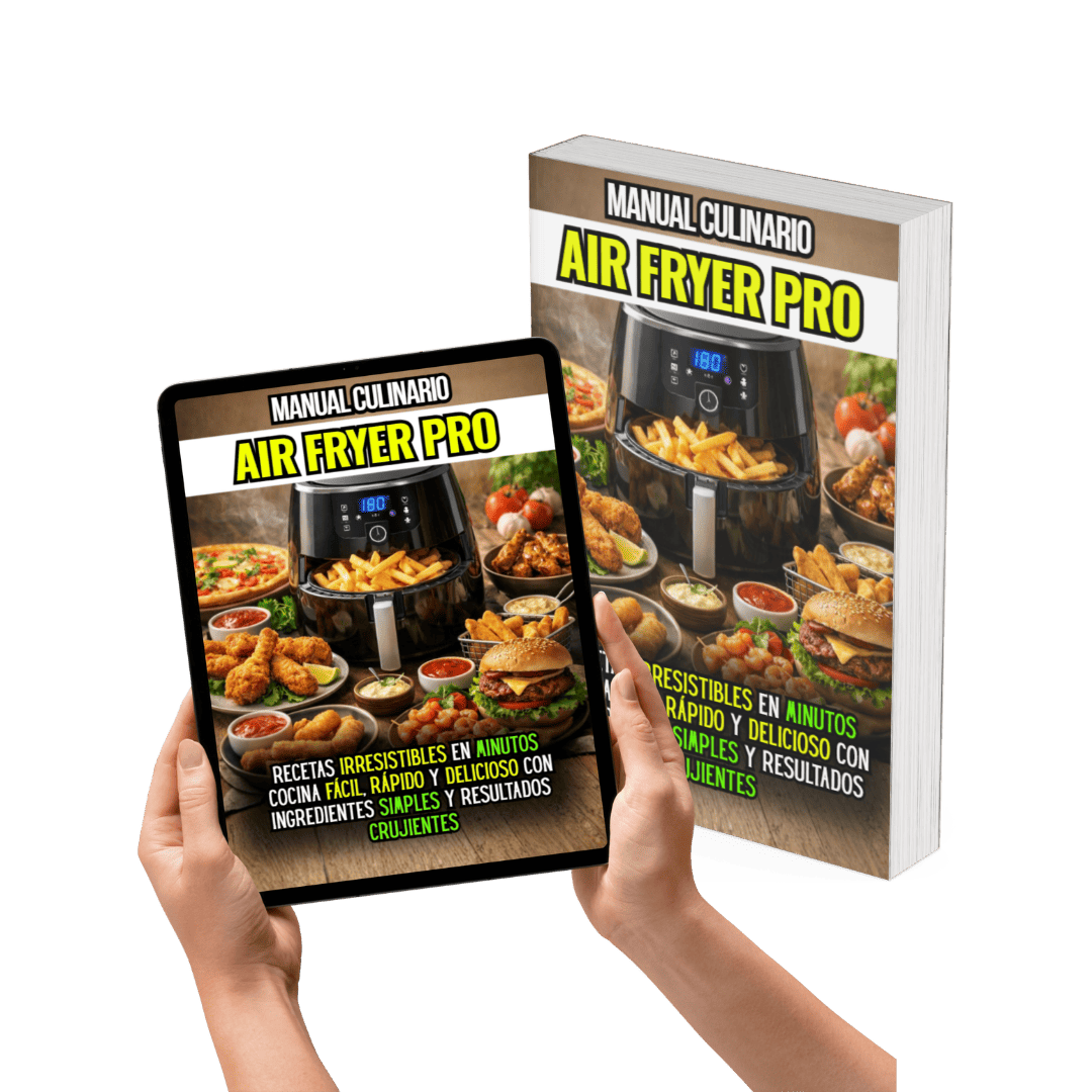 Recetas Irresistibles con Air Fryer, Cocina Fácil, Rápido y Delicioso
